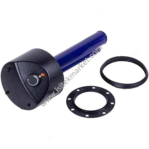 FLANŞ MONTAJI TPK 150-8 (L=400 MM, FLANŞ 170 MM) ISITICI ELEMANLARI 2200W VE TERMOSTAT DRAZICE 2110409 İLE