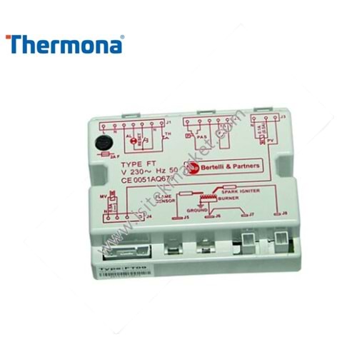 ATEŞLEME KARTI BERTELLI 10158FT09 THERMONA 21525