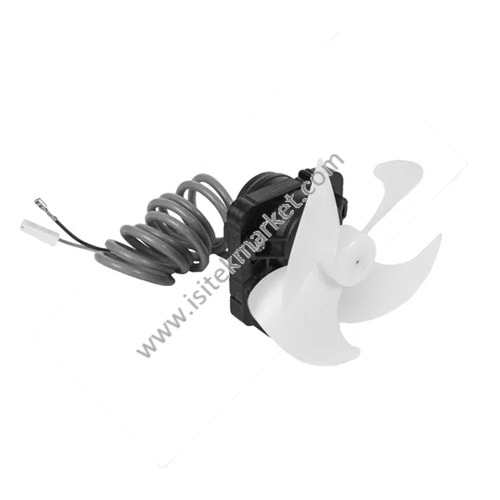ELECTROLUX DONDURUCU FAN MOTORU F64-10 + KANAT 2260065376 (2260065327)