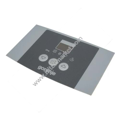 KONTROL PANELİ DEKAL ETİKETİ GORENJE/TIKI 249629 SU ISITICI İÇİN