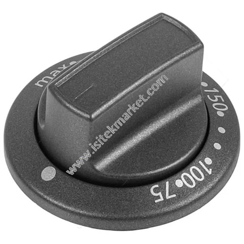 OCAK FIRINI SICAKLIK AYAR DÜĞMESİ BEKO 250315647 SİYAH