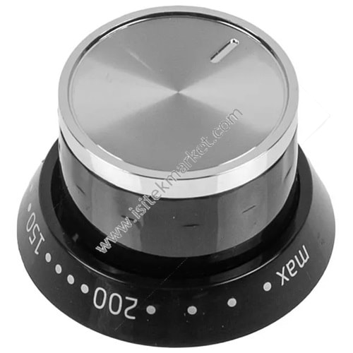 FIRIN İÇİN SICAKLIK DÜĞMESİ SİYAH 250316375