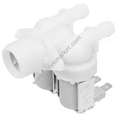 Beko ile uyumlu çamaşır makinesi için su giriş valfi 2901250100 2 Yollu-180-10.5 mm