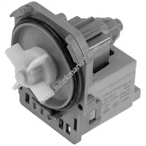 Çamaşır makinesi için pompa -tahliye pompası- 292090 Drenaj pompası 40 W P25-1E 0.2 A -arka tarafta ayrı kontaklar; 3 mandallı-