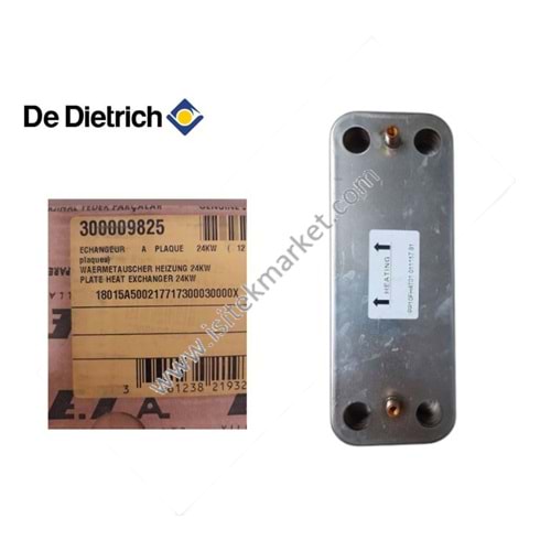 PLAKALI EŞANJÖR ZİLMET 17B1901226 12 PLK -148mm- DE DIETRICH 300009825