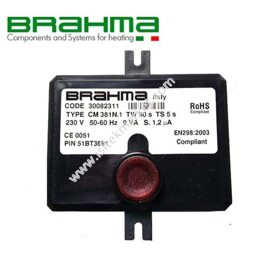 BRAHMA YANMA KONTROL ÜNİTESİ 30082311 CM381N.1