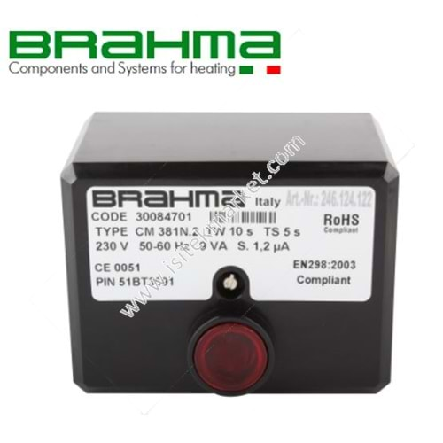 BRAHMA YANMA KONTROL ÜNİTESİ 30084701 CM381N.2