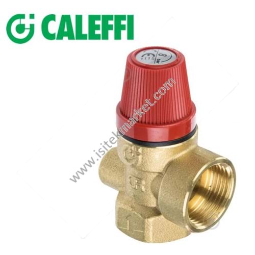 EMNİYET VENTİLİ CALEFFİ 311580 3/4 3/4 DİŞİ 8 BAR 110 C
