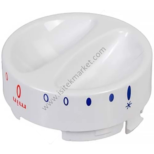 SICAKLIK KONTROL DÜĞMESİ (BEYAZ) GORENJE/TIKI 312829 SU ISITICI İÇİN
