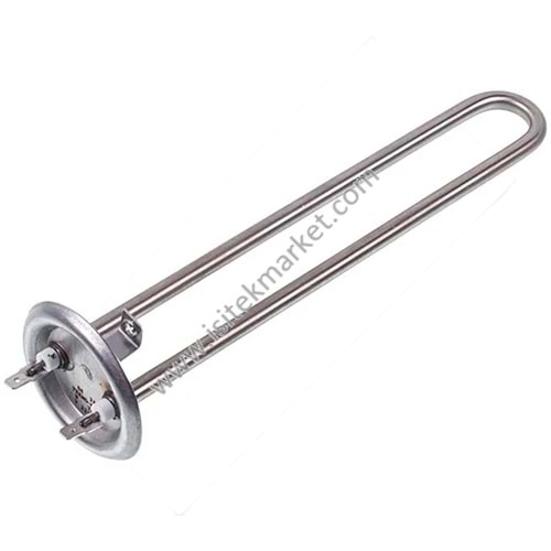 KAZAN ISITICI ELEMANI ANOTLU THERMEX 34013330000 BALCIK 700W (PASLANMAZ ÇELİK) L=240MM FLANŞ 64MM, ANOT M6 UYUMLU