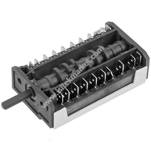 ZANUSSİ 3570668016 54K600 İLE UYUMLU FIRIN MODU ANAHTARI (9 POZİSYON)