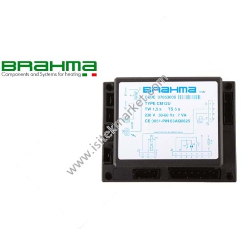 BRAHMA ATEŞLEME KARTI 37053005 CM12U