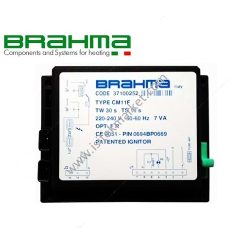 BRAHMA ATEŞLEME KARTI 37100252 CM 11F