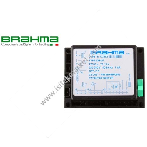 BRAHMA ATEŞLEME KARTI 37103252 CM12F