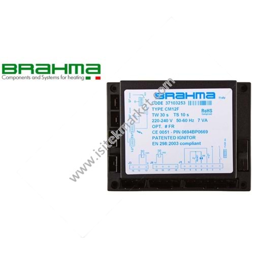 BRAHMA ATEŞLEME KARTI 37103253 CM12F