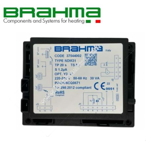 BRAHMA ATEŞLEME KARTI 37544002 NDM31