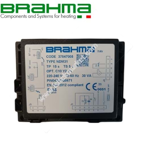 BRAHMA ATEŞLEME KARTI 37547005 NDM31