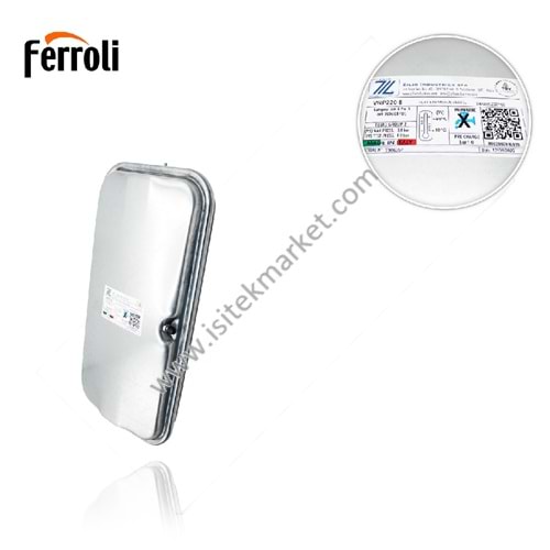 GENLEŞME TANKI DİKDÖRTGEN FER 3980H820 BLUEHELIX 8LT 3/8