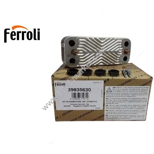 PLAKALI EŞANJÖR 16PL 148mm - FER 39835630