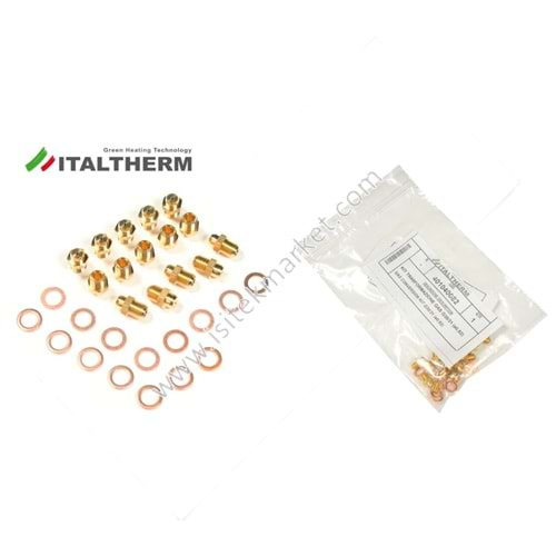 NOZZLE SET ITALTHERM 401040082 CITY CLASS: F(40), FR(40) G30/31 (Ø 0,78)