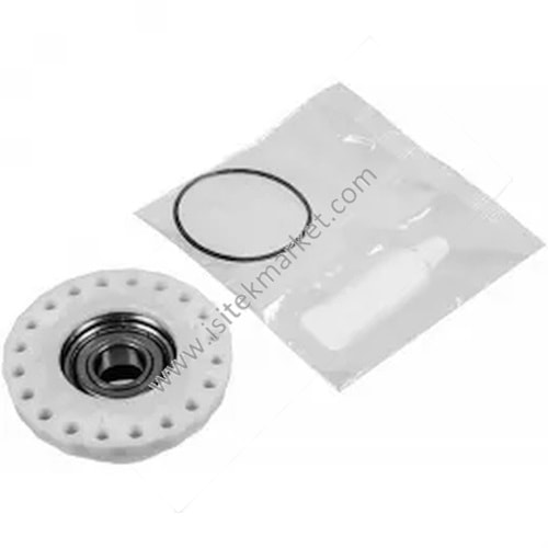 DİKEY ÇAMAŞIR MAKİNESİ İÇİN YATAK BLOĞU ELECTROLUX 4071311544 6204 - 2Z İLE UYUMLU -SAĞ DİŞLİ. GRES YAĞLI-