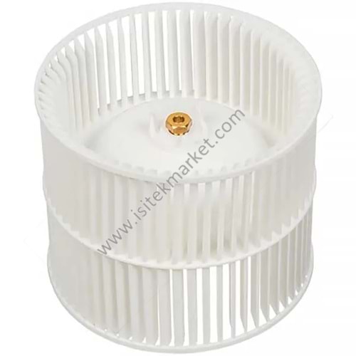 DAVLUMBAZ FAN ÇARKI GORENJE 410618 D=154MM H=127MM MİL D =5MM BEYAZ
