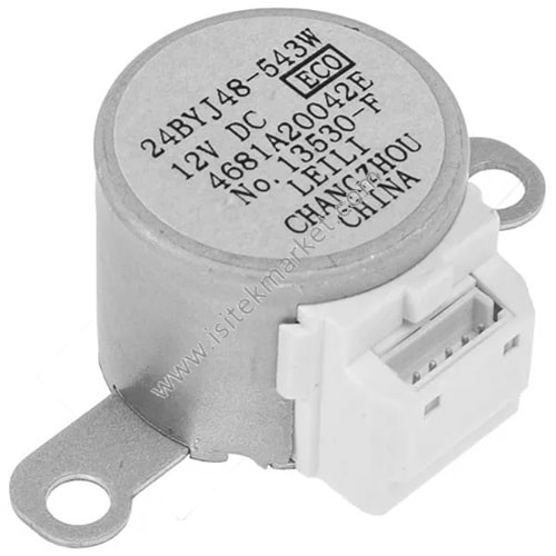 KLİMA İÇİN STEP MOTOR LG 4681A20042E 24BYJ48-543W 12V MİL 5X9MM