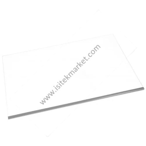 SEBZE BÖLÜMÜ GİRDABININ ÜZERİNDEKİ BUZDOLABI CAM RAFI 481010476658 (CAM)