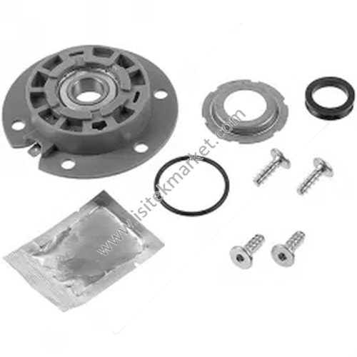 Whirlpool 481231018578 -Gres gres yağlı- 6203 ile uyumlu dikey çamaşır makinesi için rulman bloğu - 2Z gri