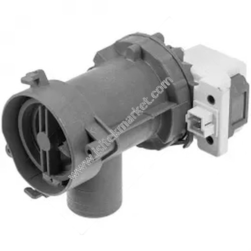 Çamaşır makinesi pompası -tahliye pompası- Whirlpool 481281728015 ROHS -monte edilmiş- 30 W B15-6AZ -eşleştirilmiş ön kontaklar- ile uyumlu.