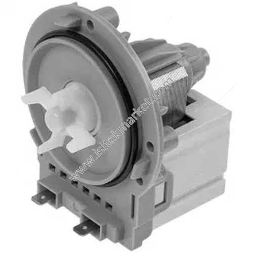 ÇAMAŞIR MAKİNESİ İÇİN POMPA -TAHLİYE POMPASI- 50241445001 ASKOLL 18 W 290603 -AYRI ÖN KONTAKLAR; 3 ADET KENDİ KENDİNE TIKANAN VİDA İÇİN-