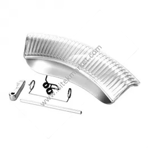 Electrolux 50292021008 Silver ile uyumlu çamaşır makinesi kapı kolu