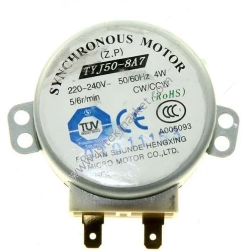 ZANUSSI MİKRODALGA Motor 50294142000