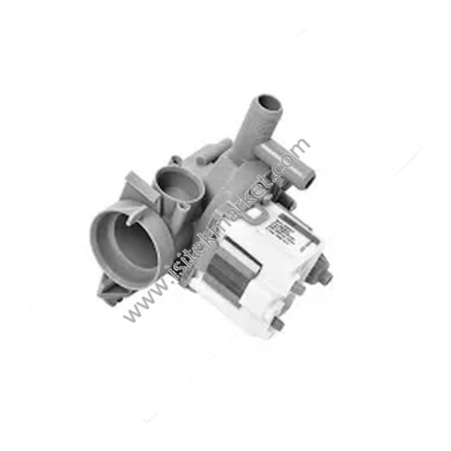 ÇAMAŞIR MAKİNESİ İÇİN POMPA -TAHLİYE POMPASI- ZANUSSİ 53188955719 290929 ASKOLL -MONTAJLI- İLE UYUMLU 18 W 290603 -ARKA TARAFTA AYRI KONTAKLAR-