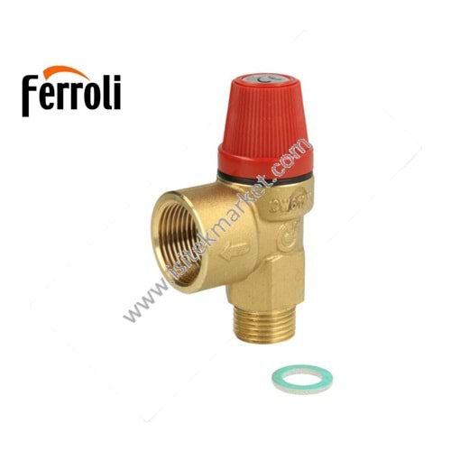 3 BAR EMNİYET VENTİLİ FER 551043