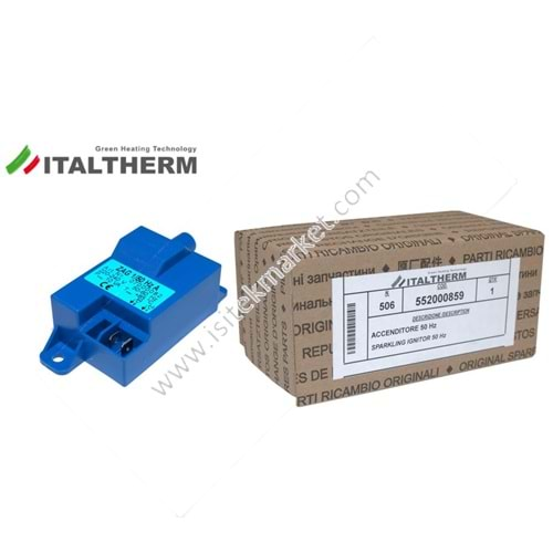 ATEŞLEME TRAFOSU ANSTOSS ZAG 1/50 HZ A ITALTHERM 552000859 TIME POWER: K(50-160)