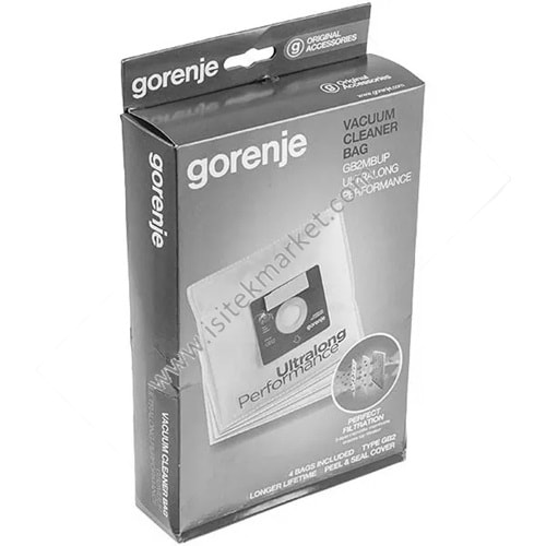 MİCROFİLTRE ÇANTA SETI (4 TACI) + SÜPÜRGE GORENJE GB2MBUP FİLTRE SÜNGER 570733