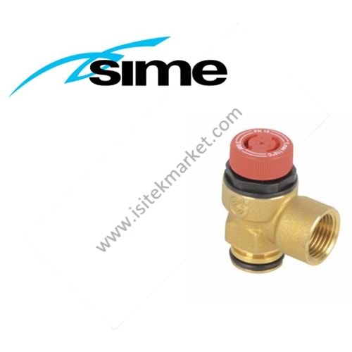 3 BAR EMNİYET VENTİLİ CALEFFI SME 6040215