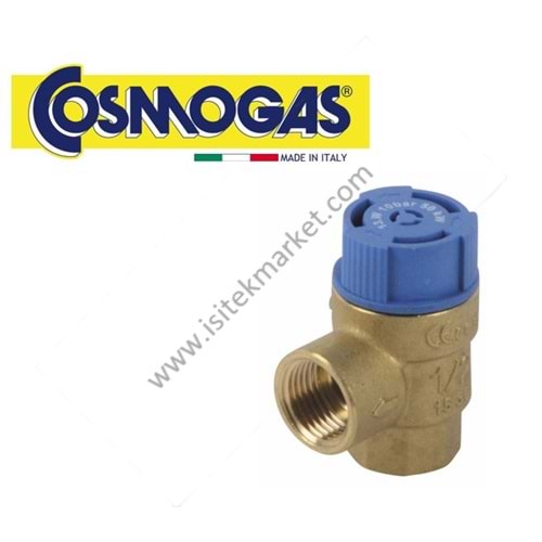 EMNİYET VENTİLİ 10 BAR COSMOGAS 61205028