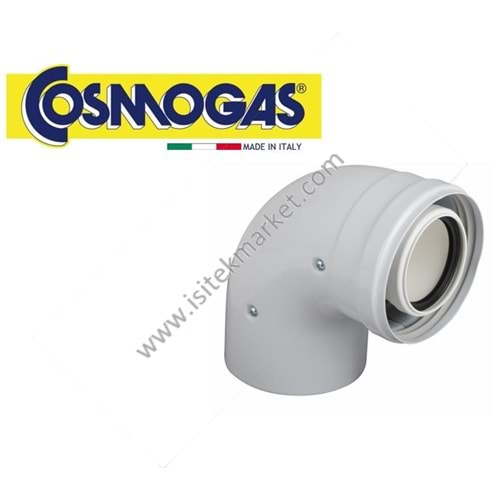 BACA DİRSEĞİ 90 DERECE 60/100 COSMO 62617234
