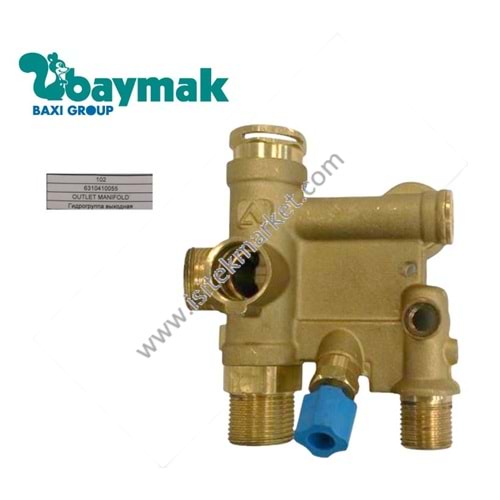 ÇIKIŞ MANİFOLDU BYM BX 6310410055 ECO CLASIC ECO NOVA