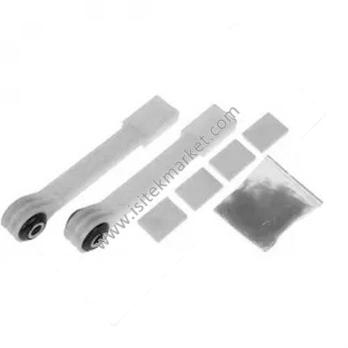 Bosch 00673541 ANSA ile uyumlu çamaşır makinesi için tamburlu amortisör seti -3 parça- 80N L180-265mm D-Gres gres yağlı-8-12mm