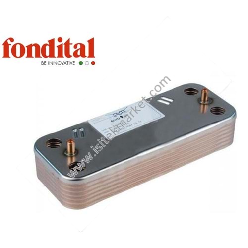 PLAKALI EŞANJÖR 2071206 12PL 166mm - FONDITAL 6SCAMPIA07