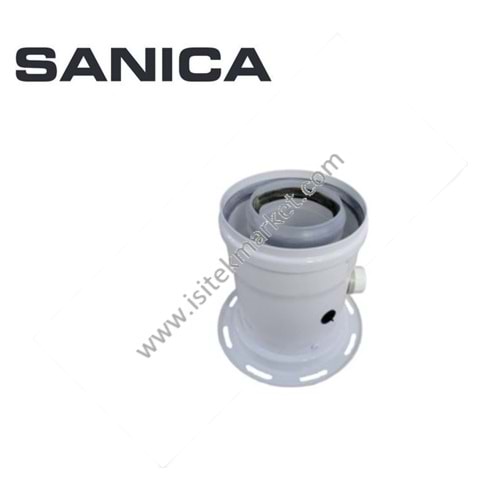 YOĞUŞMALI DİKEY BACA SETİ ADAPTÖRÜ SANICA 709-0039