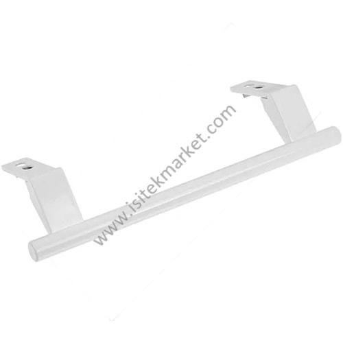 BUZDOLABI KAPI KOLU (ÜST-ALT) LİEBHERR İLE UYUMLU 7430670 L=315MM L(BAĞLANTI ELEMANLARI)=245MM BEYAZ