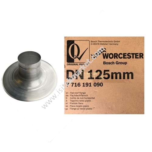 DÜZ ÇATI ÇIKIŞ FLANŞI BOSCH JUNKERS WORCESTER 7716191090