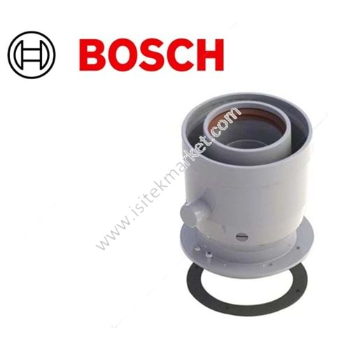 BACA ADAPTÖRÜ BOSCH JUNKERS WORCESTER BUDERUS 77369950750 Ø60/100