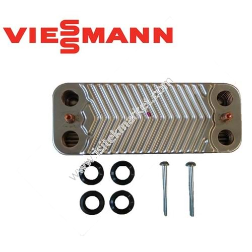 PLAKALI EŞANJÖR 14PL 154mm VIESSMANN 7829304 WH1D