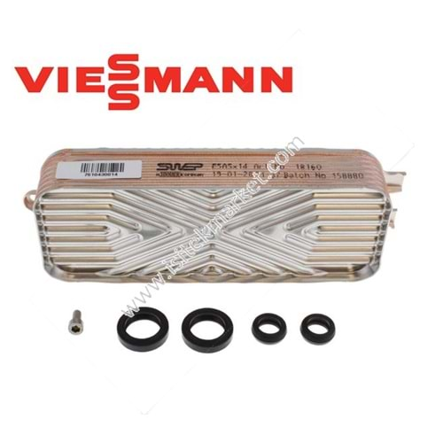 PLAKALI EŞANJÖR ITM 14PL VIESSMANN 7841770 050-W