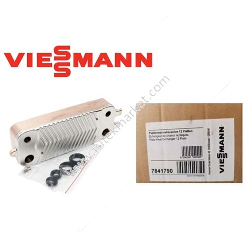 PLAKALI EŞANJÖR SWEP 12 PL VIESSMANN 7841790 VITODENS 050-W BPJD BPJC